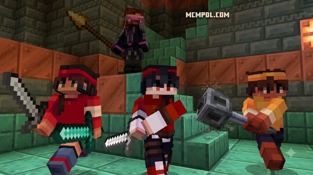Advanced Combat Addon for Minecraft PE/Bedrock