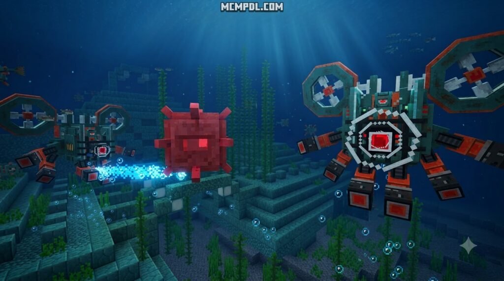 Mob Mechs World for Minecraft PE/Bedrock