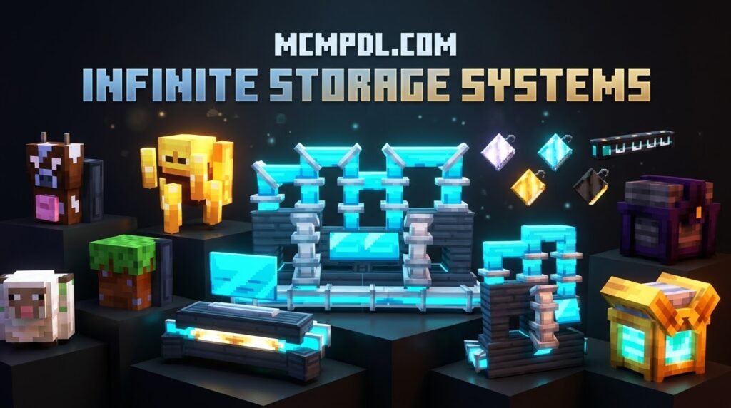 Storage+ Addon for Minecraft PE/Bedrock