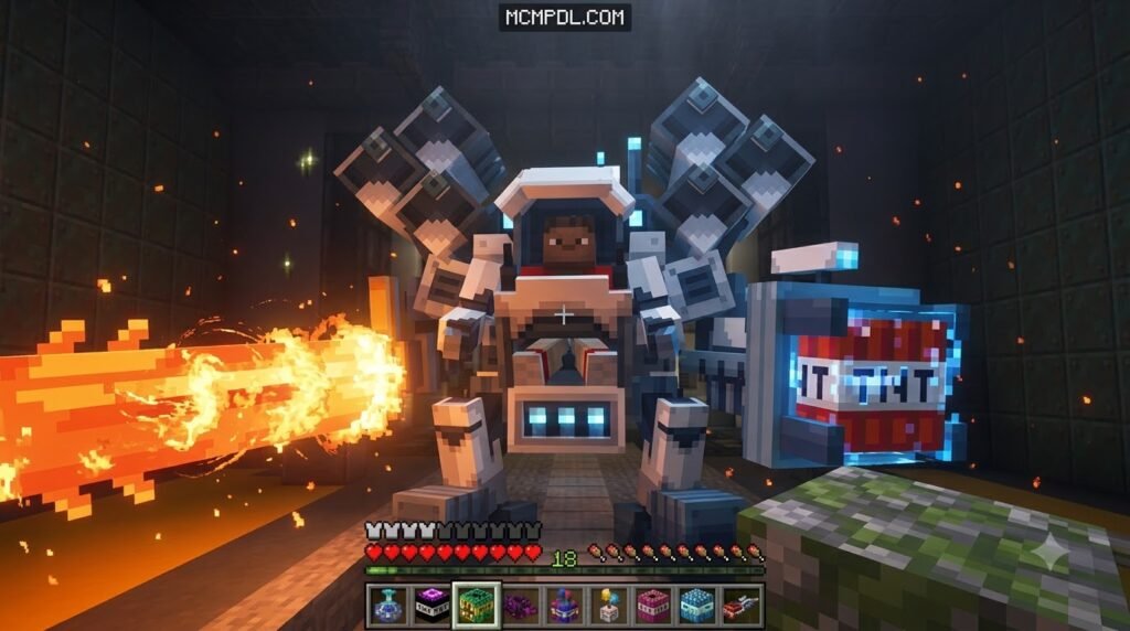TNT MEGAPACK ADDON for Minecraft PE/Bedrock