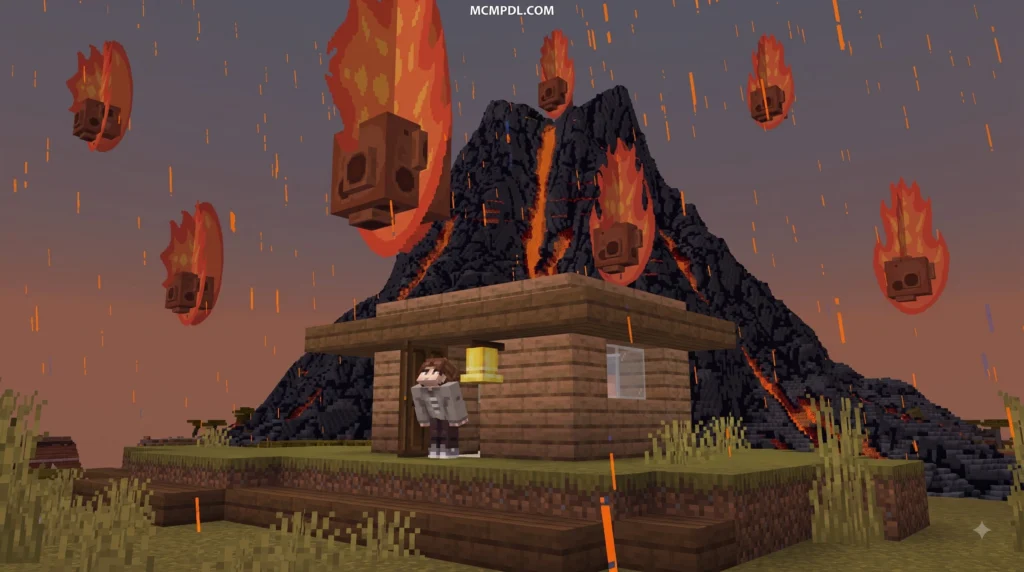 Natural Disasters World for Minecraft PE/Bedrock