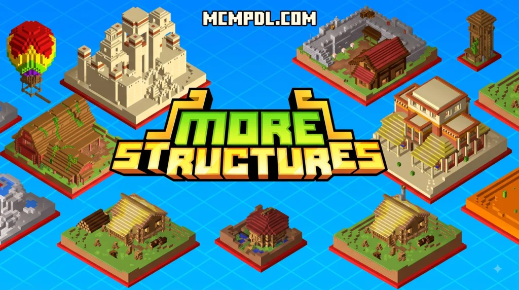 More Structures Addon for Minecraft PE/Bedrock
