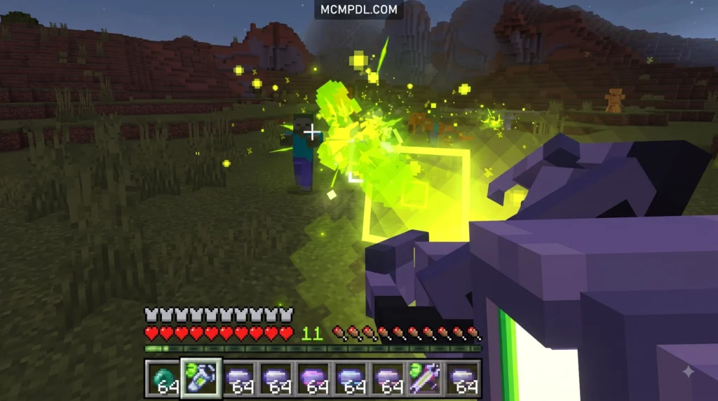 ULTIMATE BLASTERS v1.2 Addon for Minecraft PE/Bedrock
