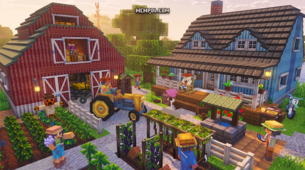 Farm Life Addon for Minecraft PE/Bedrock
