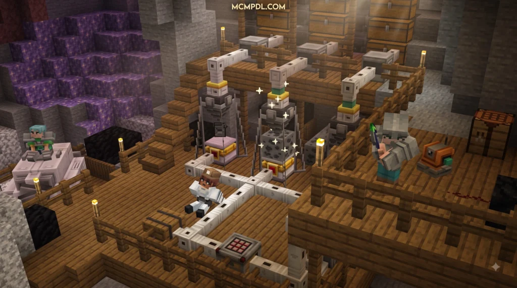 TECH CRAFT Addon for Minecraft PE/Bedrock