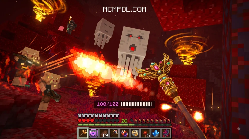 Magic Addon for Minecraft PE/Bedrock