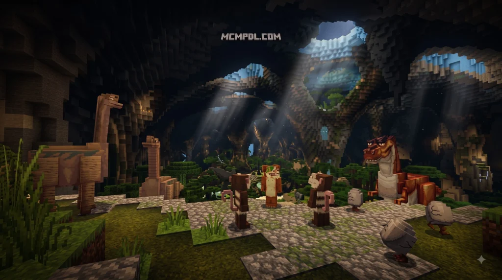 Ice Age Texture Pack for Minecraft PE/Bedrock