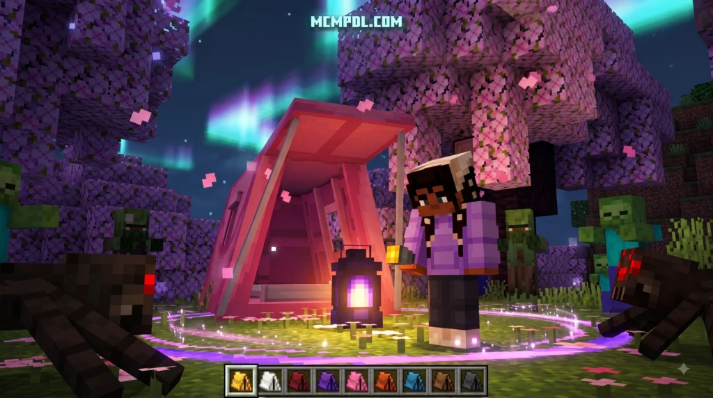 Majestic Camping Addon for Minecraft PE/Bedrock