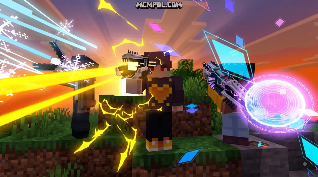 Sulfur Blaster Addon for Minecraft PE/Bedrock