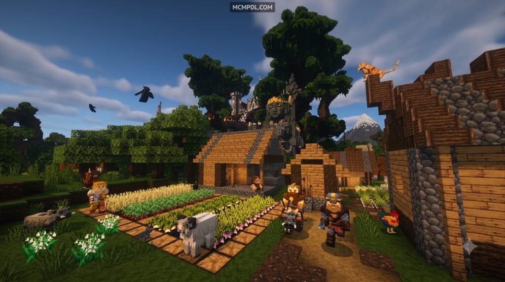 Norse Mythology Texture Pack for Minecraft PE/Bedrock