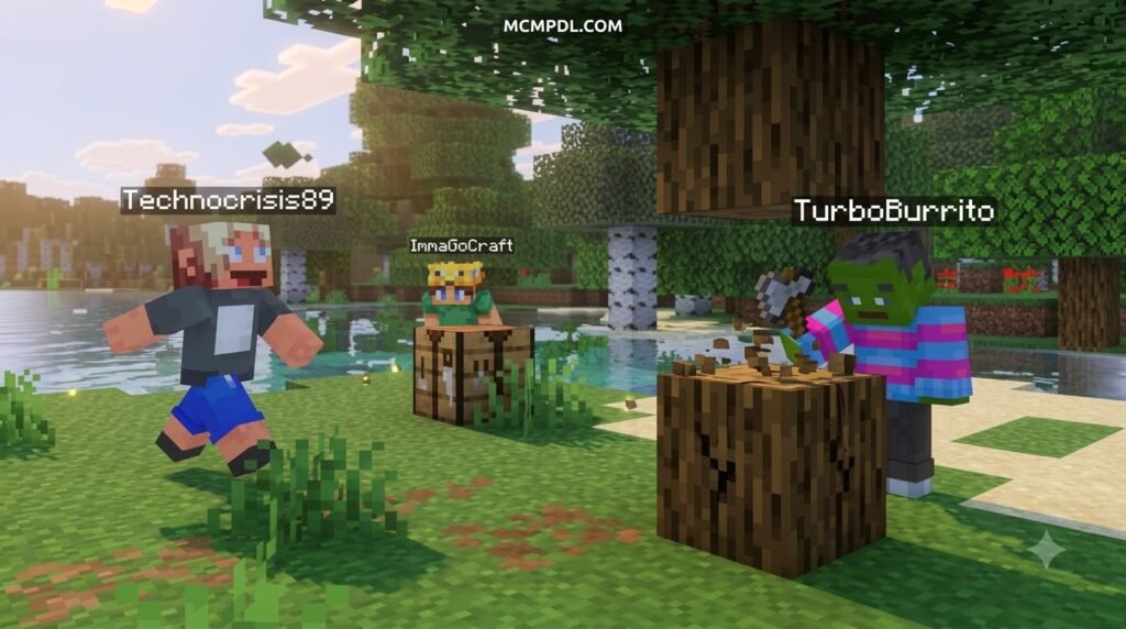 AI Players Addon for Minecraft PE/Bedrock