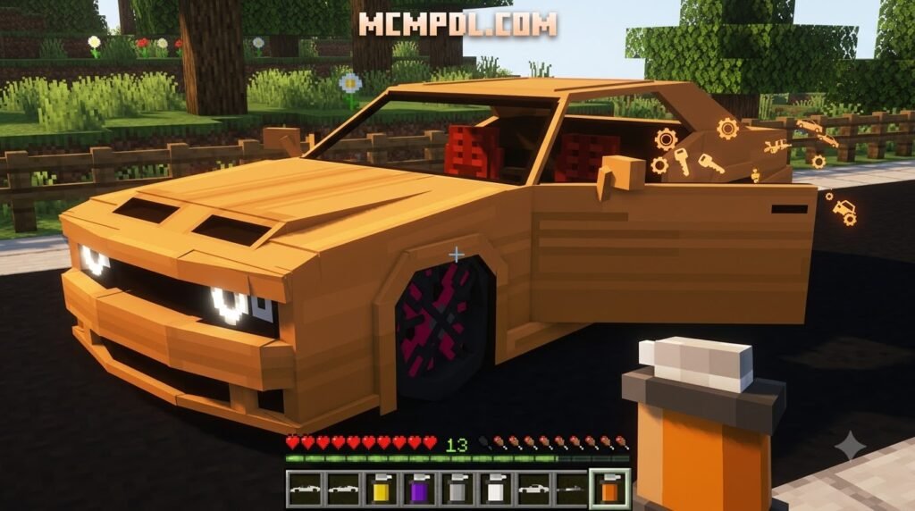 Luxury Cars Addon for Minecraft PE/Bedrock