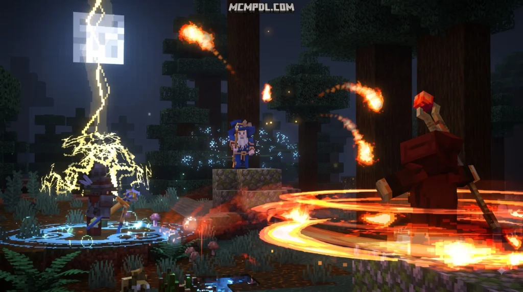 Magic Addon for Minecraft PE/Bedrock
