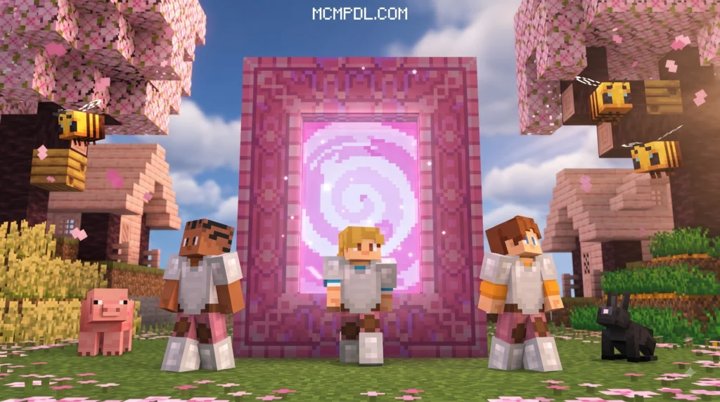 Spark Portals Addon for Minecraft PE/Bedrock
