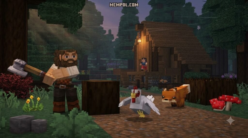 Realism Remagined Texture Pack for Minecraft PE/Bedrock