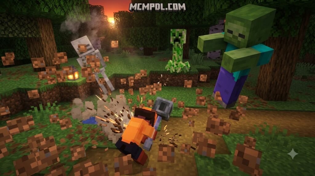 Advanced Combat Addon for Minecraft PE/Bedrock