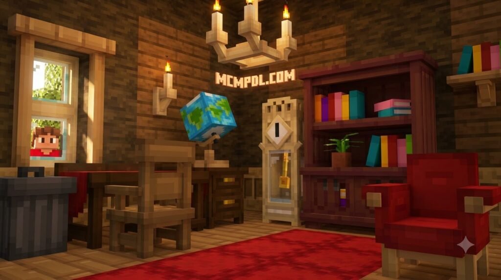 BLOCK FURNITURE ADDON for Minecraft PE/Bedrock