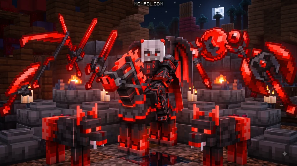 Vampire Expansion Map for Minecraft PE/Bedrock
