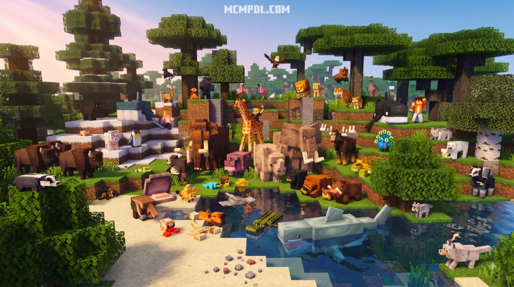 Naturalist Addon for Minecraft PE/Bedrock