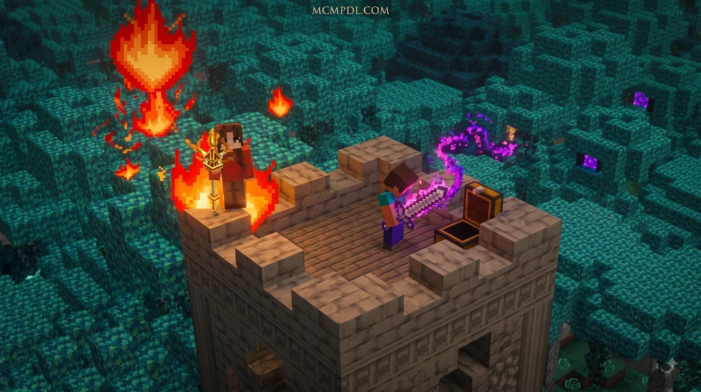 SpellCraft Addon for Minecraft PE/Bedrock