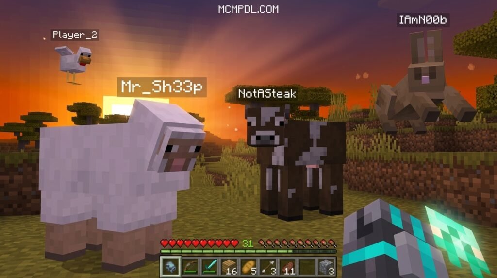 MORPH Addon for Minecraft PE/Bedrock