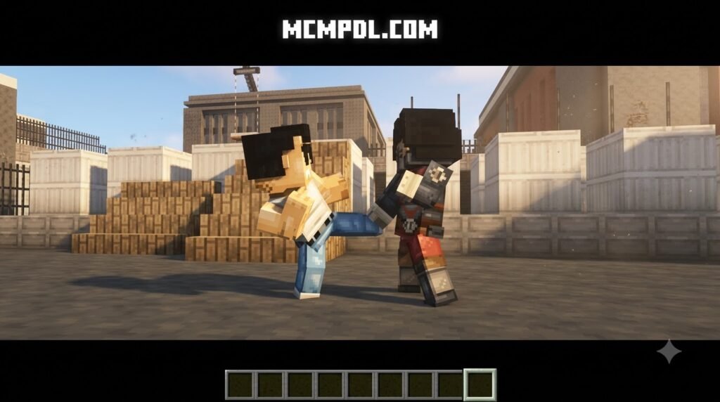 Action Movie Maker Map for Minecraft PE/Bedrock