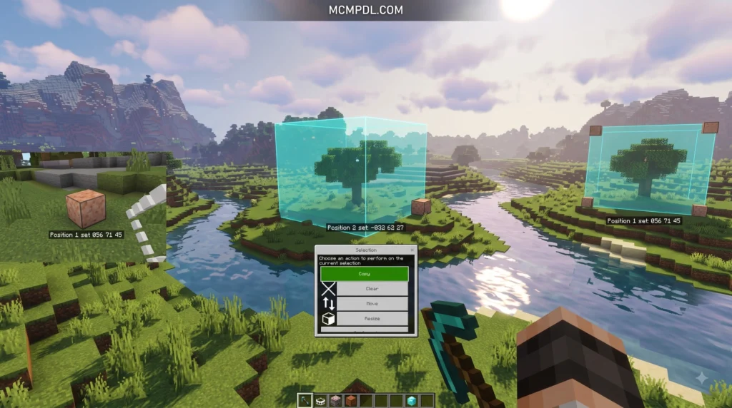 World Editing Addon for Minecraft PE/Bedrock