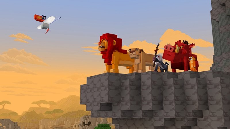 Disney Worlds of Adventure Map for Minecraft PE/Bedrock
