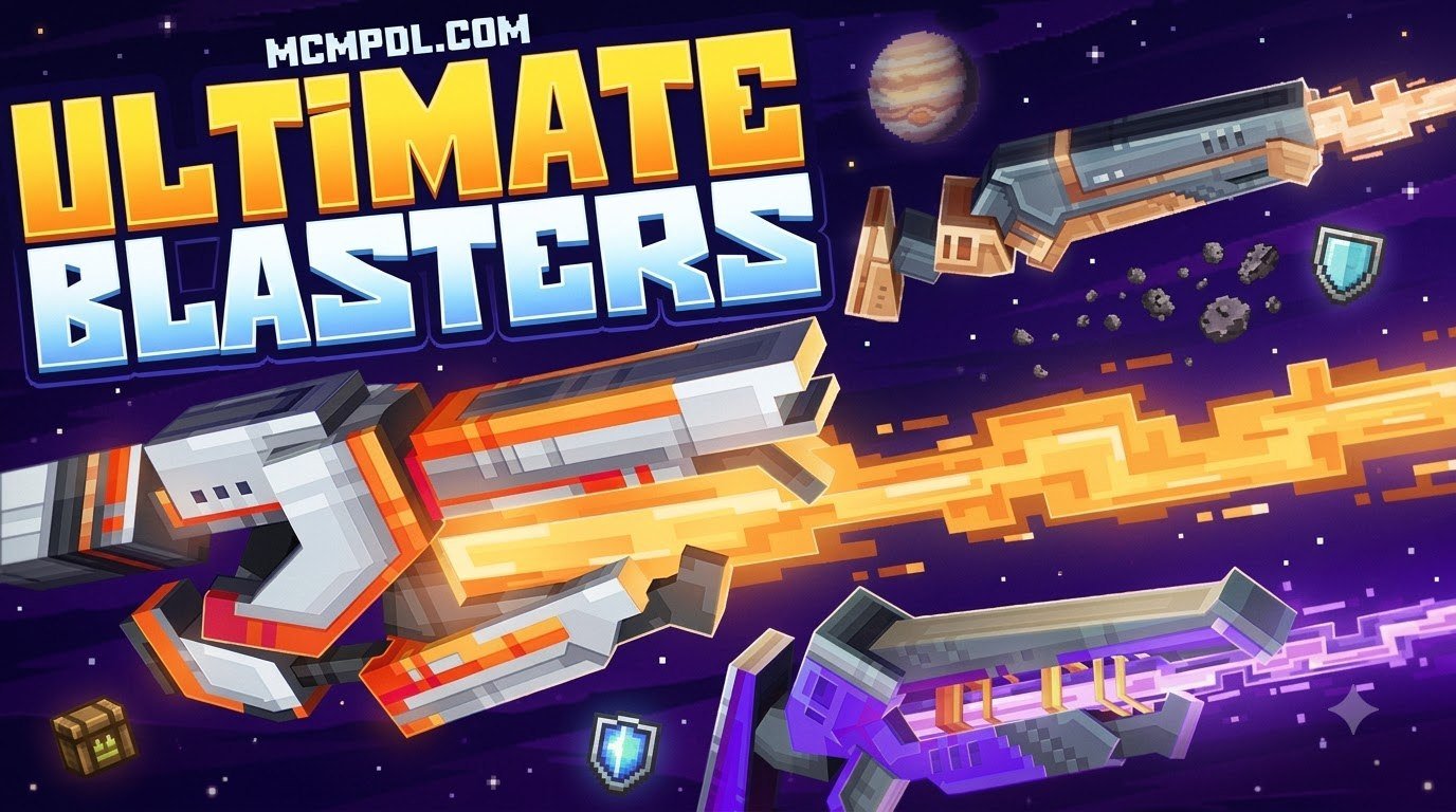 Ultimate Blasters for Minecraft PE/Bedrock
