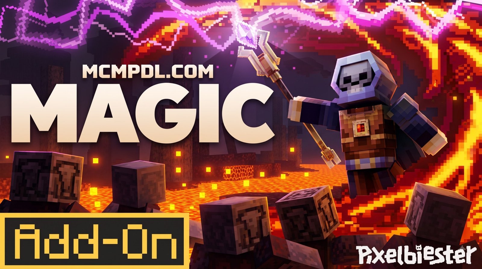 Magic Addon for Minecraft PE/Bedrock
