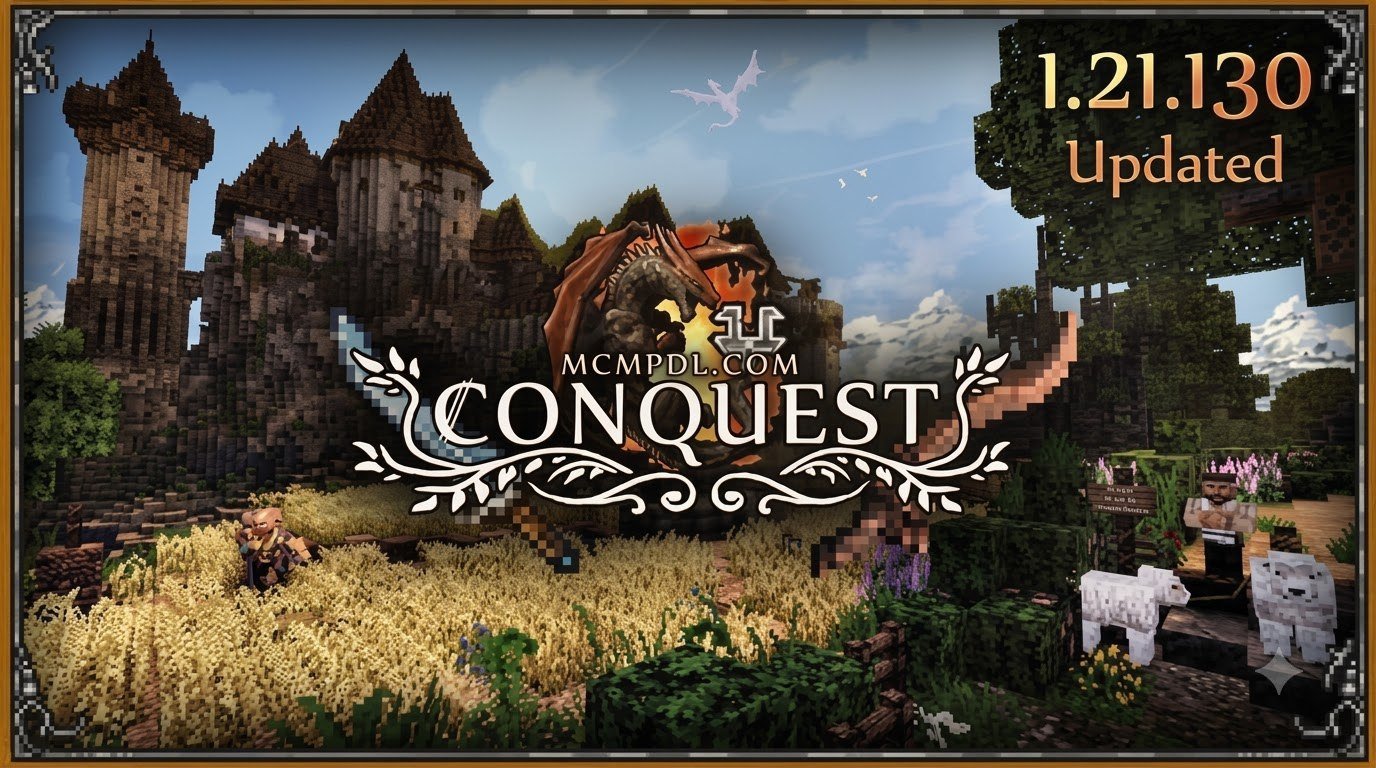Conquest Texture Pack for Minecraft PE/Bedrock