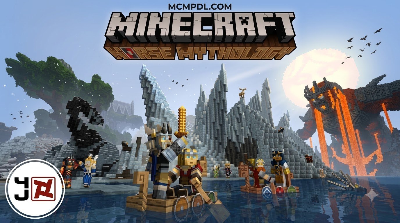 Norse Mythology Texture Pack for Minecraft PE/Bedrock