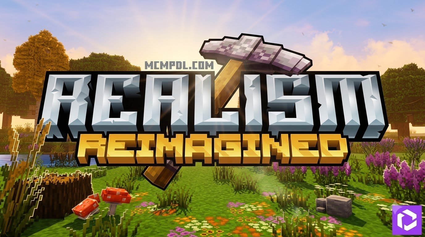 Realism Remagined Texture Pack for Minecraft PE/Bedrock