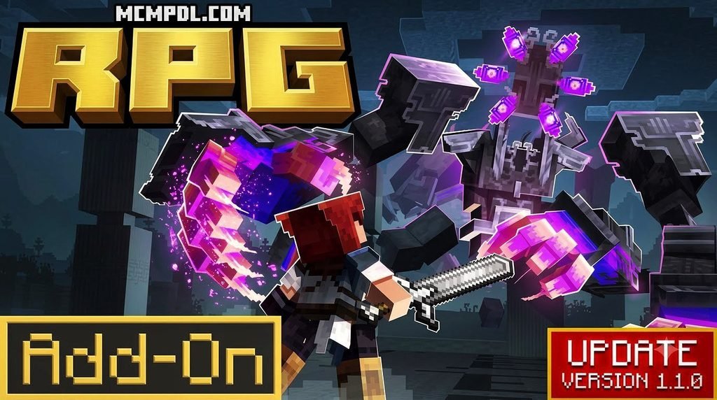 RPG Addon for Minecraft PE/Bedrock