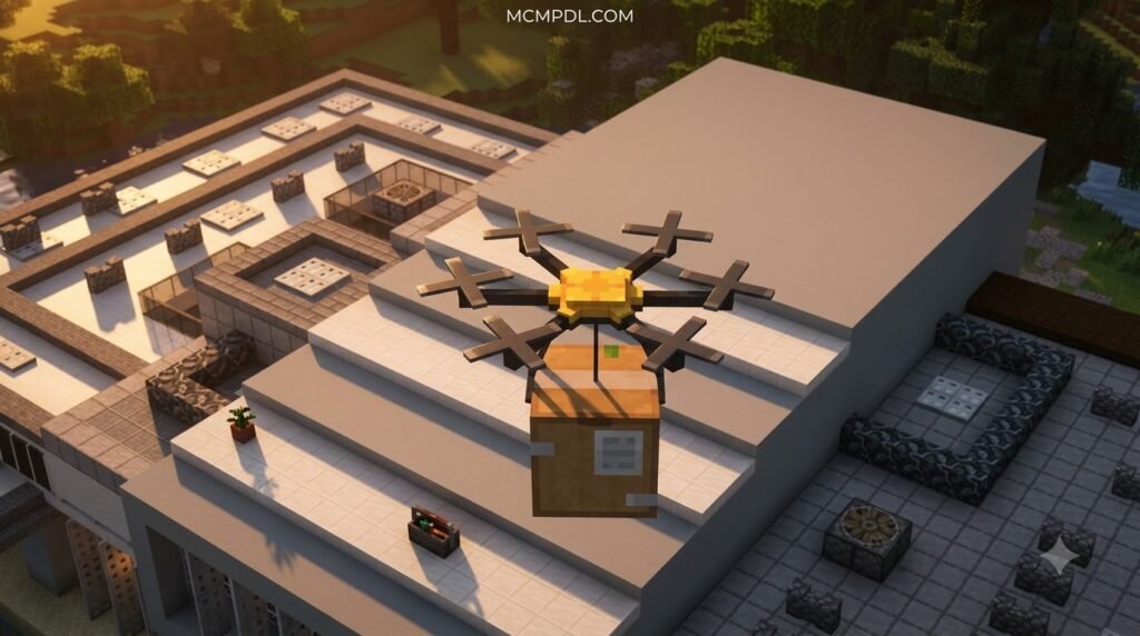 Shipping Services Addon Add to Minecraft PE/Bedrock