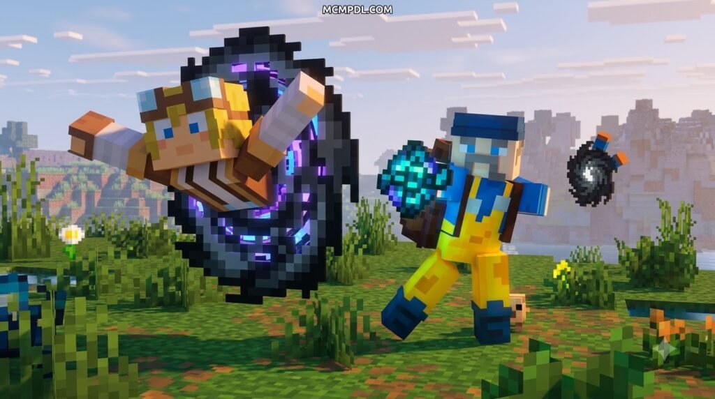Dimensional Backpacks Addon for Minecraft PE/Bedrock