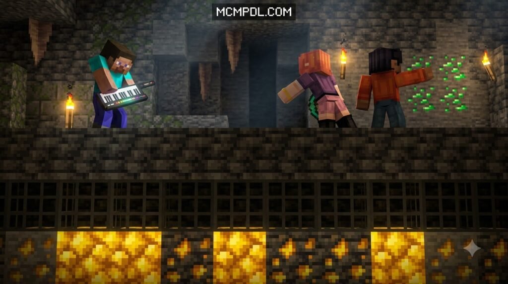 DetectOre Addon for Minecraft PE/Bedrock