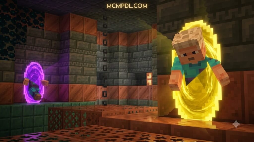 PORTAL Addon for Minecraft PE/Bedrock