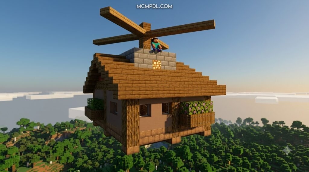 PowerCraft Map for Minecraft PE/Bedrock