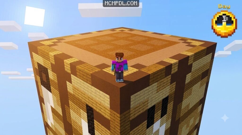 100 Days Mega Blocks World for Minecraft PE/Bedrock
