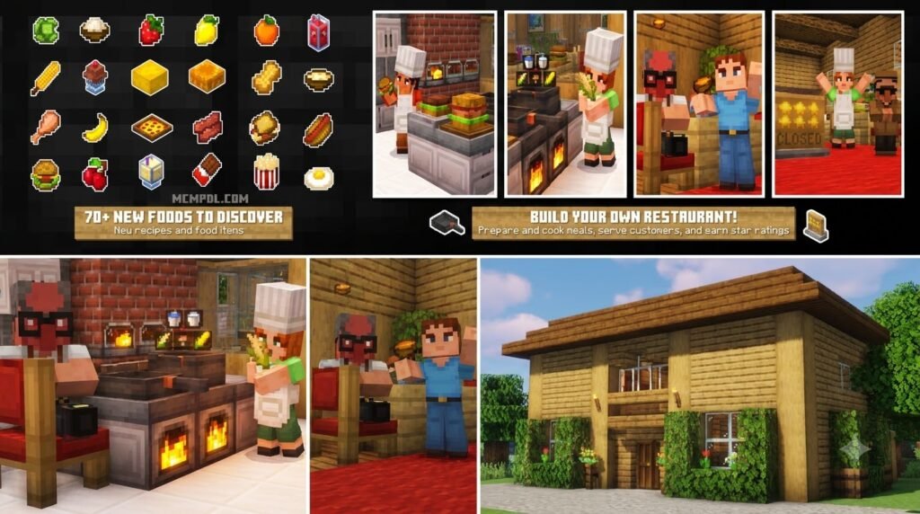 Overhauled Farming and Food Addon for Minecraft PE/Bedrock