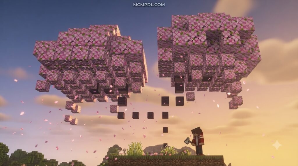 TreeCapitator Addon for Minecraft PE/Bedrock