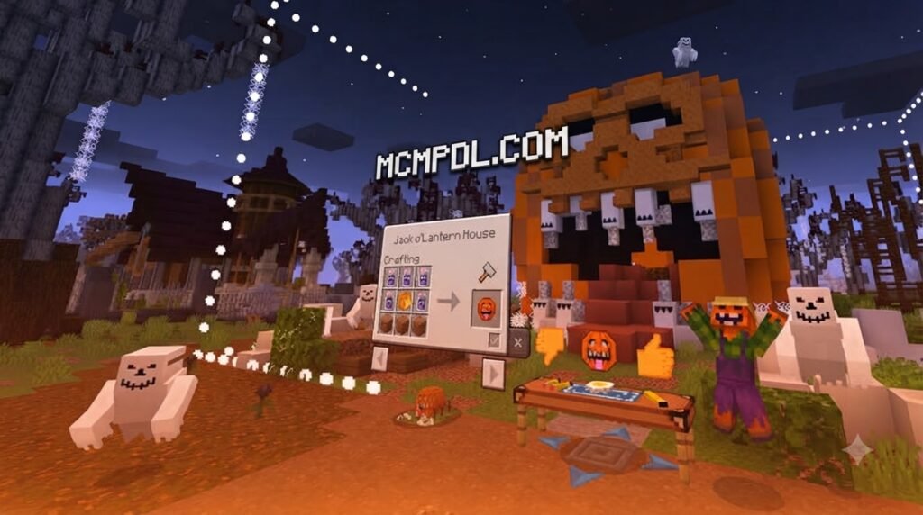 Craftable Halloween World for Minecraft PE/Bedrock