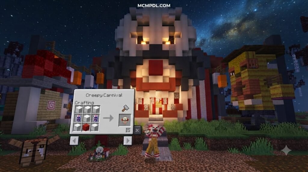 Craftable Halloween World for Minecraft PE/Bedrock