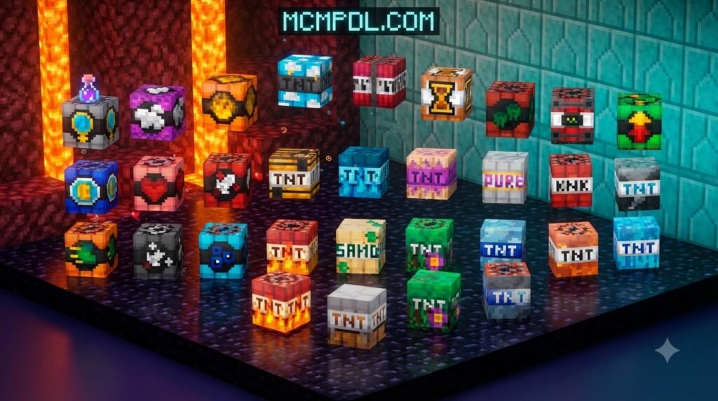 Humungous TNT Addon for Minecraft PE/Bedrock