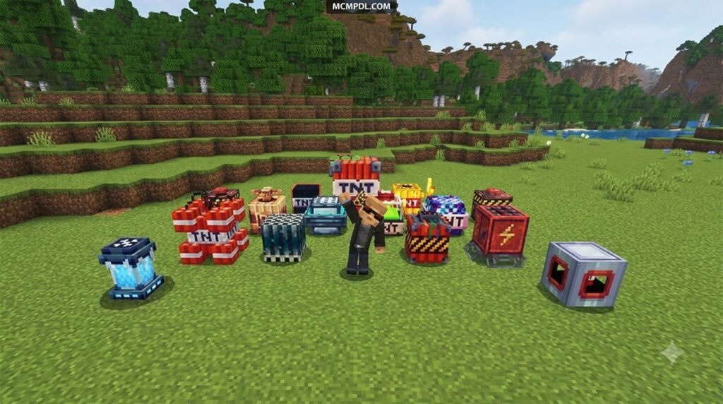 More TNT! Addon for Minecraft PE/Bedrock