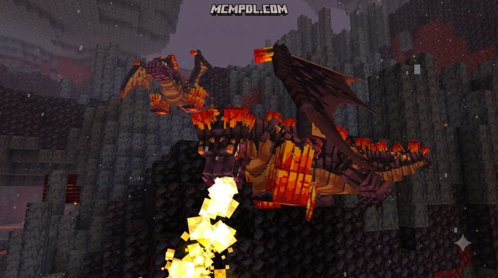 DragonFire Lite Addon for Minecraft PE/Bedrock