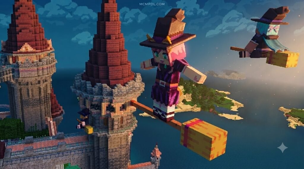 Magic School World for Minecraft PE/Bedrock