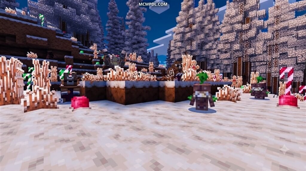 Festive Biomes Addon for Minecraft PE/Bedrock