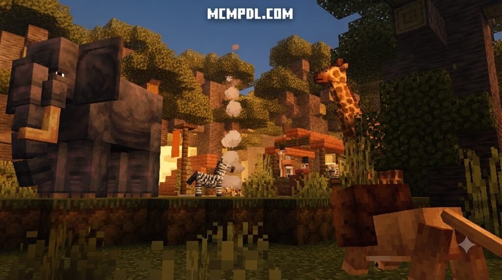 Vanilla Biomes+ Addon for Minecraft PE/Bedrock